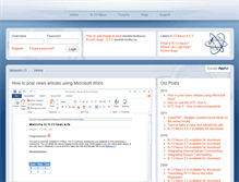 Tablet Screenshot of network-13.com